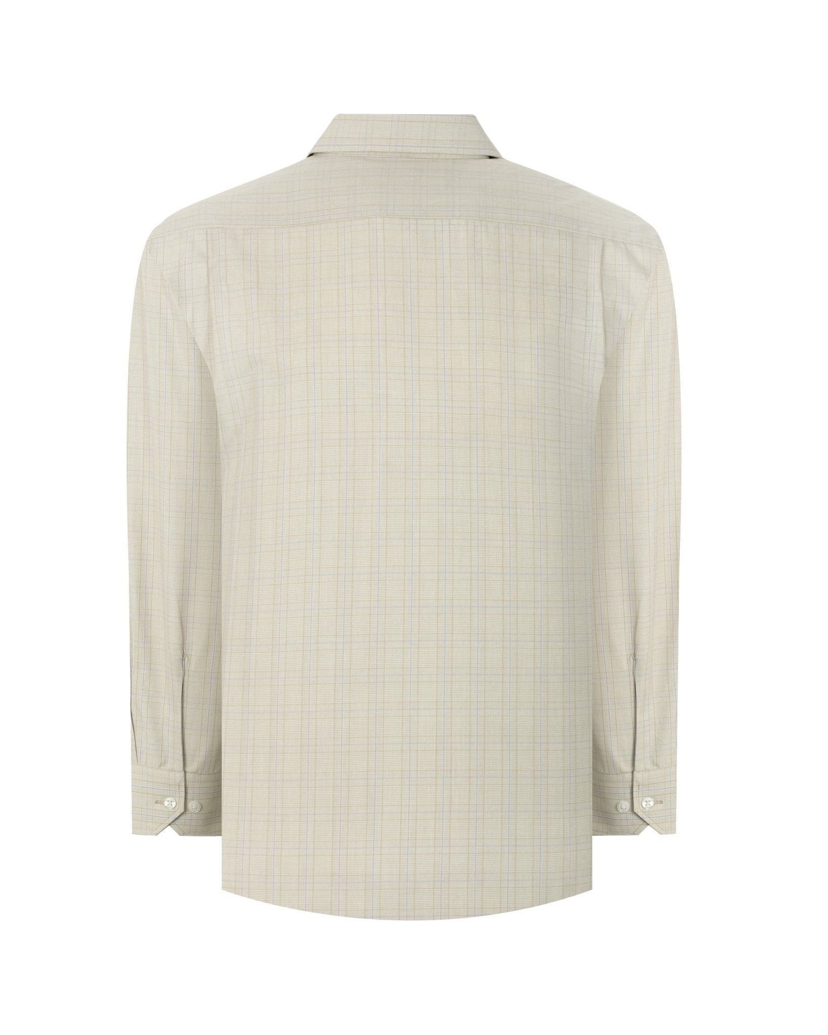 Manchester Camisa Casual Cuadros Dos Bolsillos Estilo Clásico - Manchester
