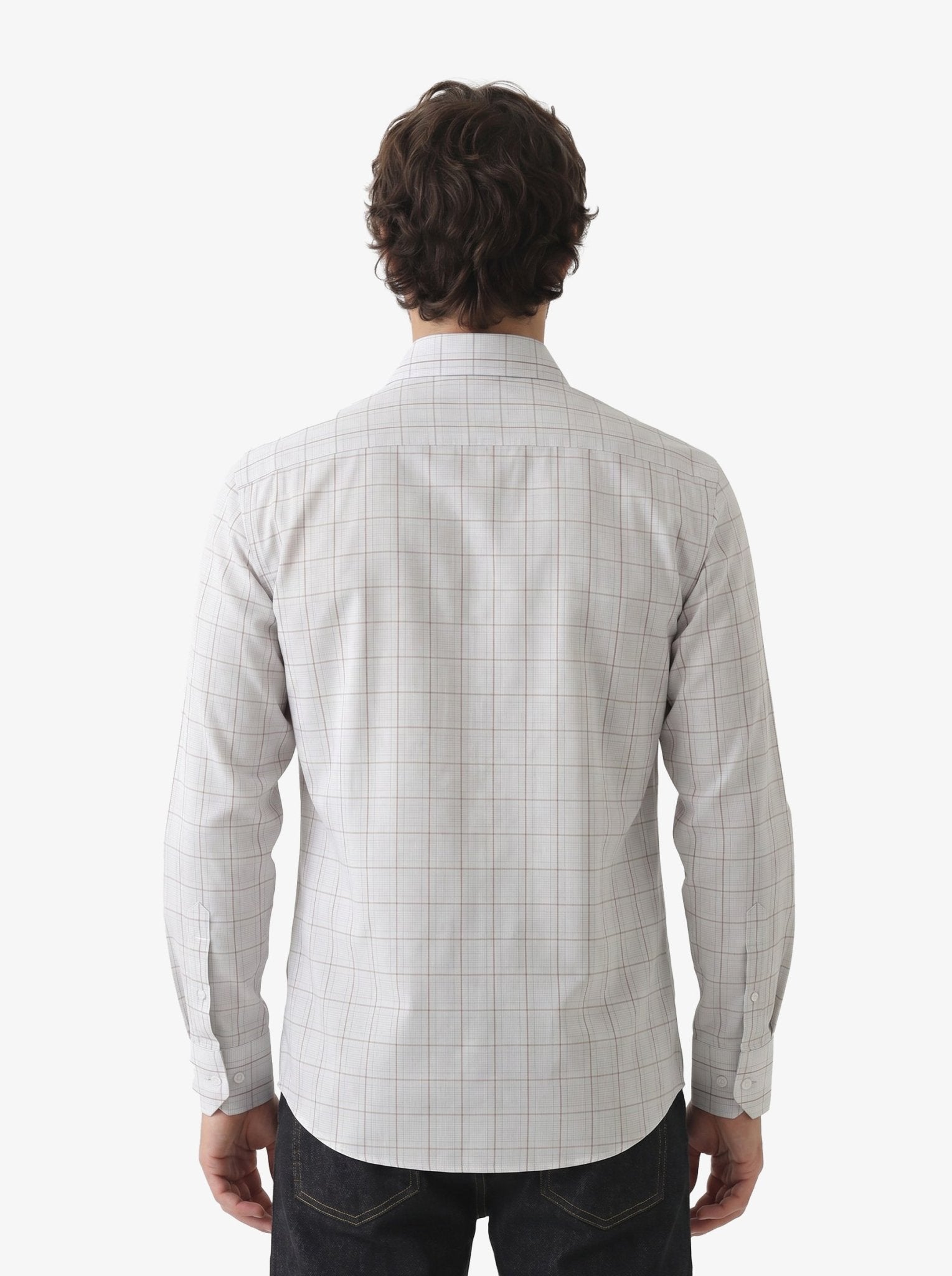 Manchester Camisa Casual Cuadros Dos Bolsillos Estilo Clásico - Manchester