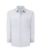 Manchester Camisa Casual Cuadros Dos Bolsillos Estilo Clásico - Manchester