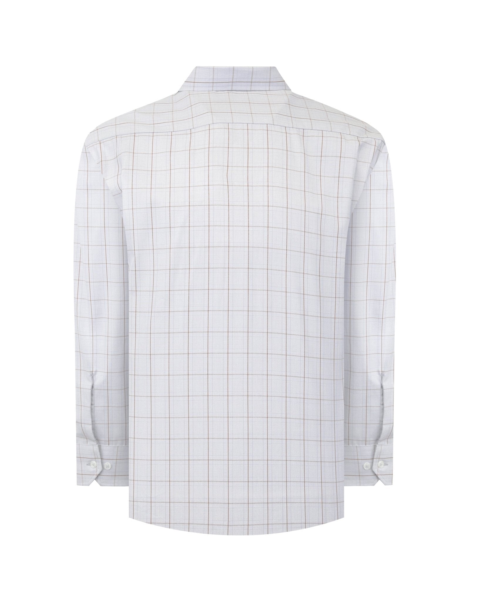 Manchester Camisa Casual Cuadros Dos Bolsillos Estilo Clásico - Manchester