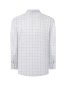 Manchester Camisa Casual Cuadros Dos Bolsillos Estilo Clásico - Manchester