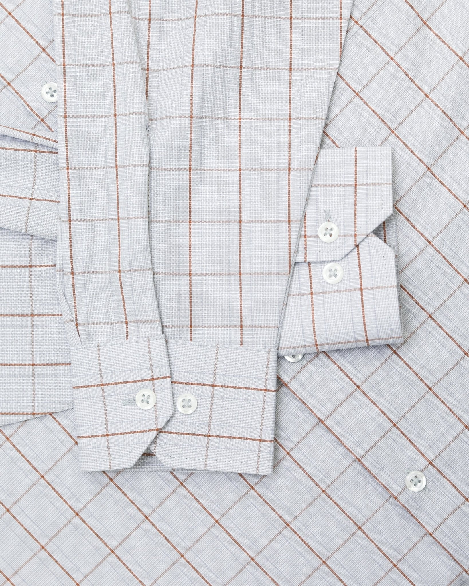 Manchester Camisa Casual Cuadros Dos Bolsillos Estilo Clásico - Manchester