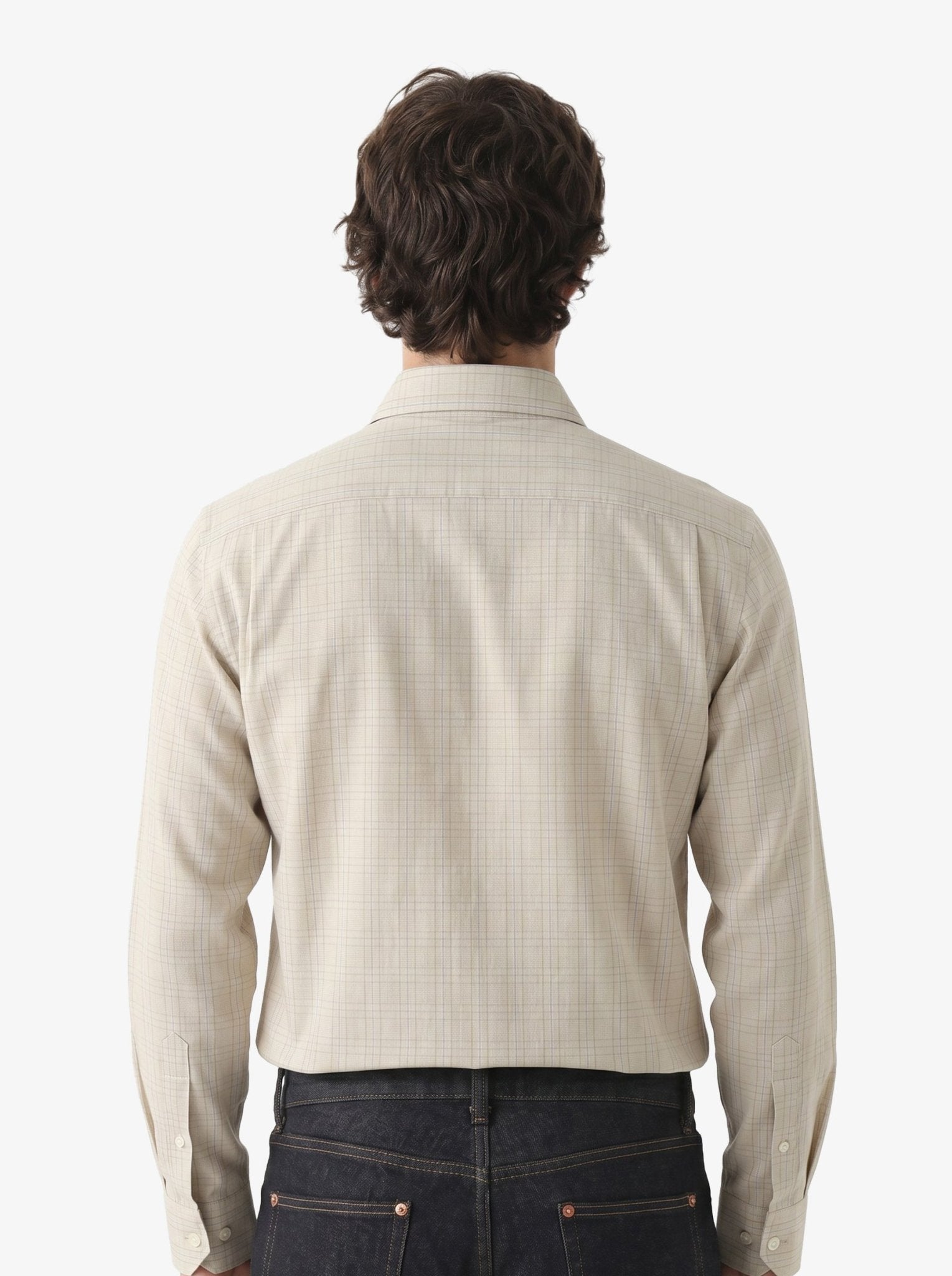 Manchester Camisa Casual Cuadros Dos Bolsillos Estilo Clásico - Manchester
