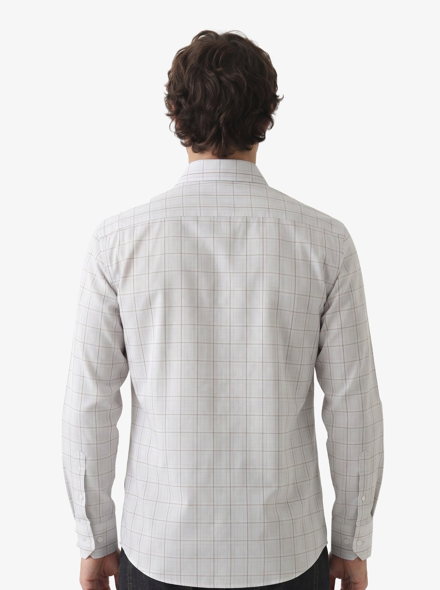 Manchester Camisa Casual Cuadros Dos Bolsillos Estilo Clásico - Manchester