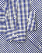 Manchester Camisa Casual Cuadros Gingham Manga Larga – Cuello Button-Down - Manchester