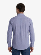 Manchester Camisa Casual Cuadros Gingham Manga Larga – Cuello Button-Down - Manchester