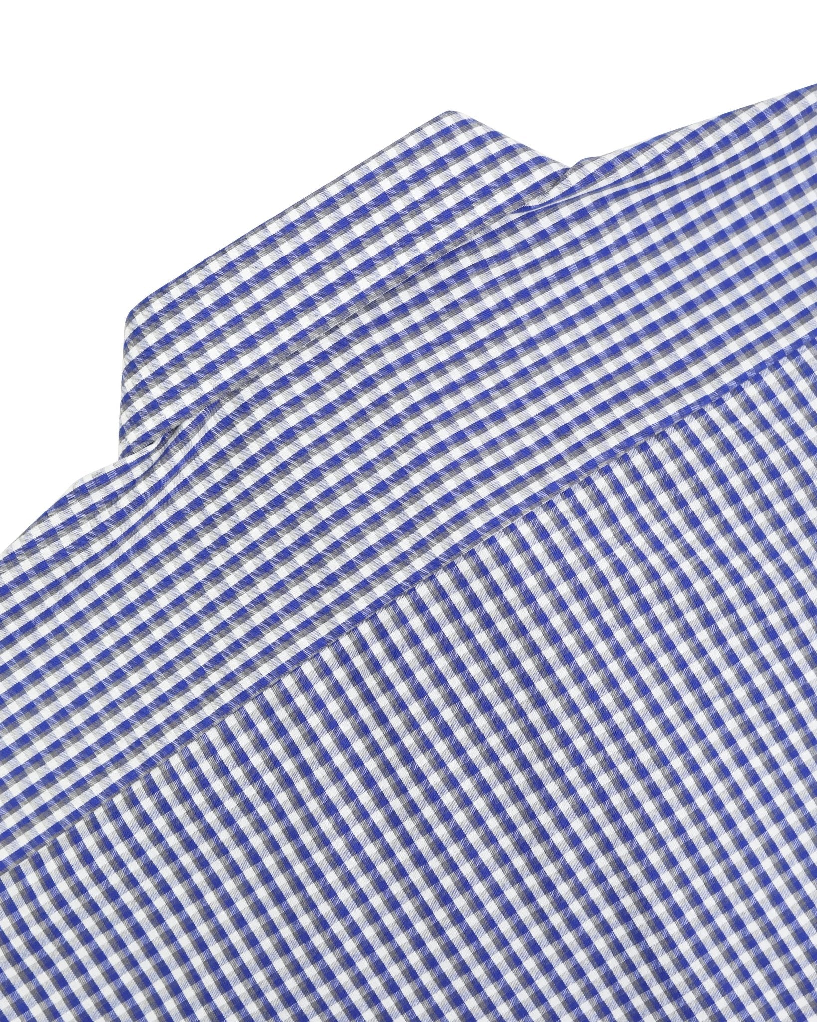 Manchester Camisa Casual Cuadros Gingham Manga Larga – Cuello Button-Down - Manchester