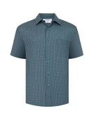 Manchester Camisa Casual Cuadros Regular Fit Manga Corta - Manchester