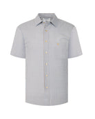 Manchester Camisa Casual Cuadros Tattersall Un Bolsillo Estilo - Manchester