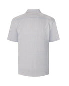 Manchester Camisa Casual Cuadros Tattersall Un Bolsillo Estilo - Manchester
