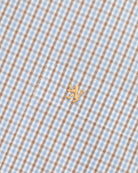 Manchester Camisa Casual Cuadros Tattersall Un Bolsillo Estilo - Manchester