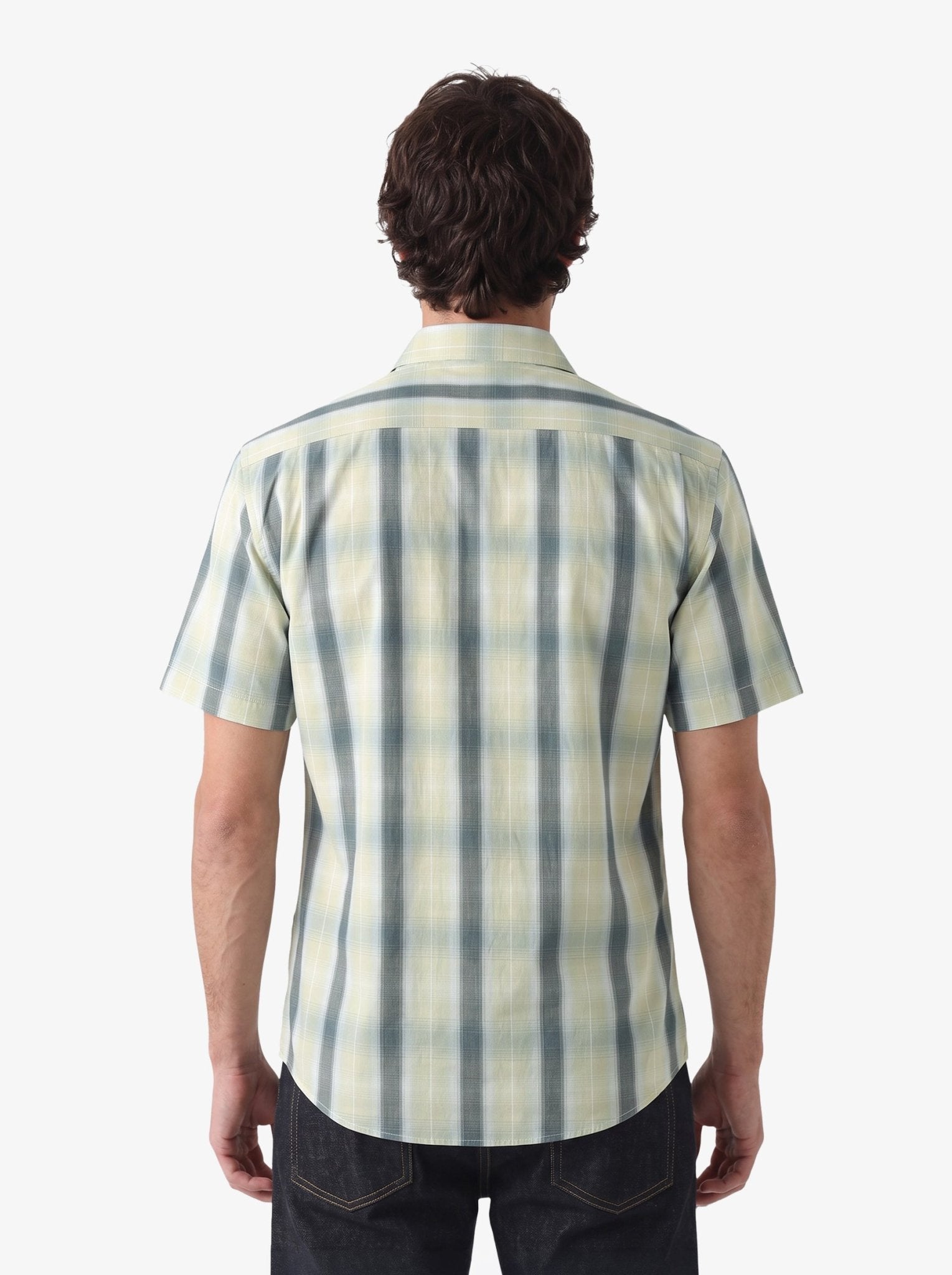 Manchester Camisa Casual Cuadros Un Bolsillo - Manchester