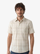 Manchester Camisa Casual Cuadros Windowpane Dos Bolsillos - Manchester