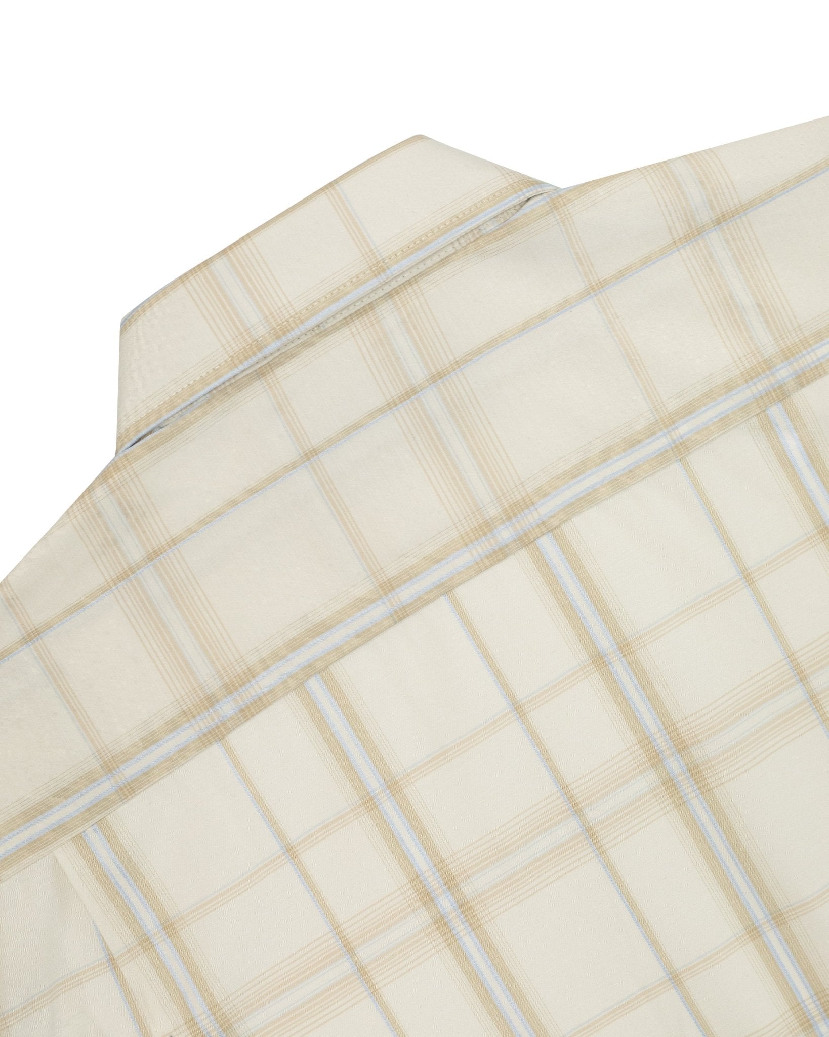 Manchester Camisa Casual Cuadros Windowpane Dos Bolsillos - Manchester