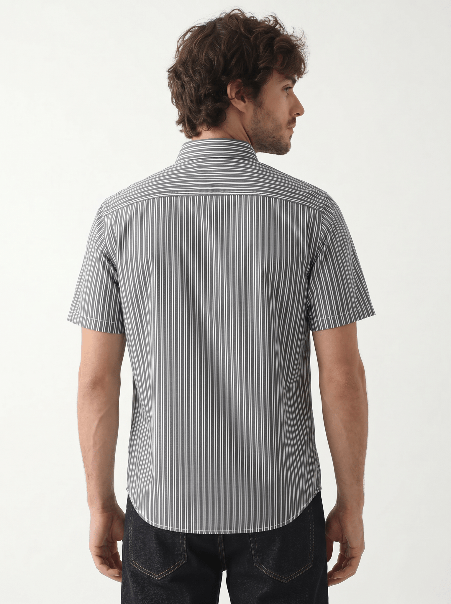 Manchester Camisa Casual Cuello Abotonado - Manga Corta - Manchester