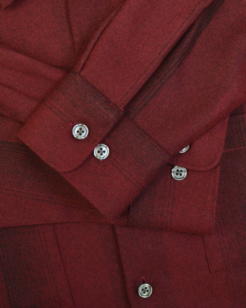 Manchester Camisa Casual de Lana Corte Regular - Manchester