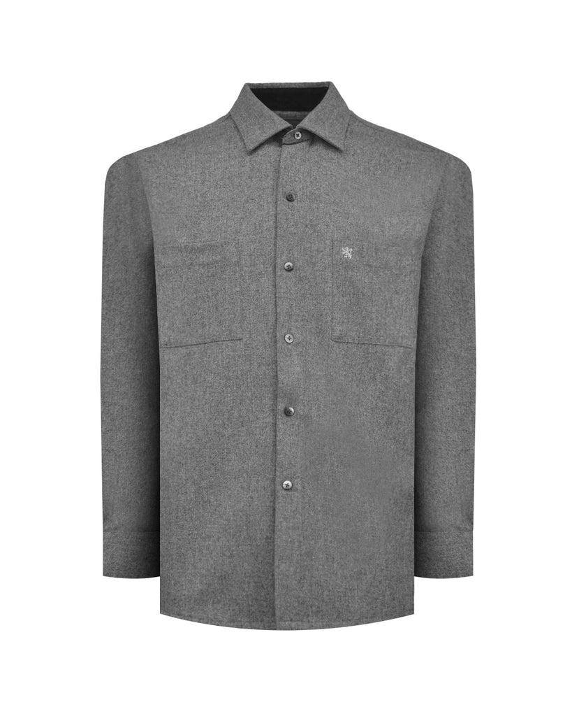 Manchester Camisa Casual de Lana Dos Bolsas - Manchester