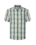 Manchester Camisa Casual Doble Bolsillo de Cuadros Difuminados - Manchester