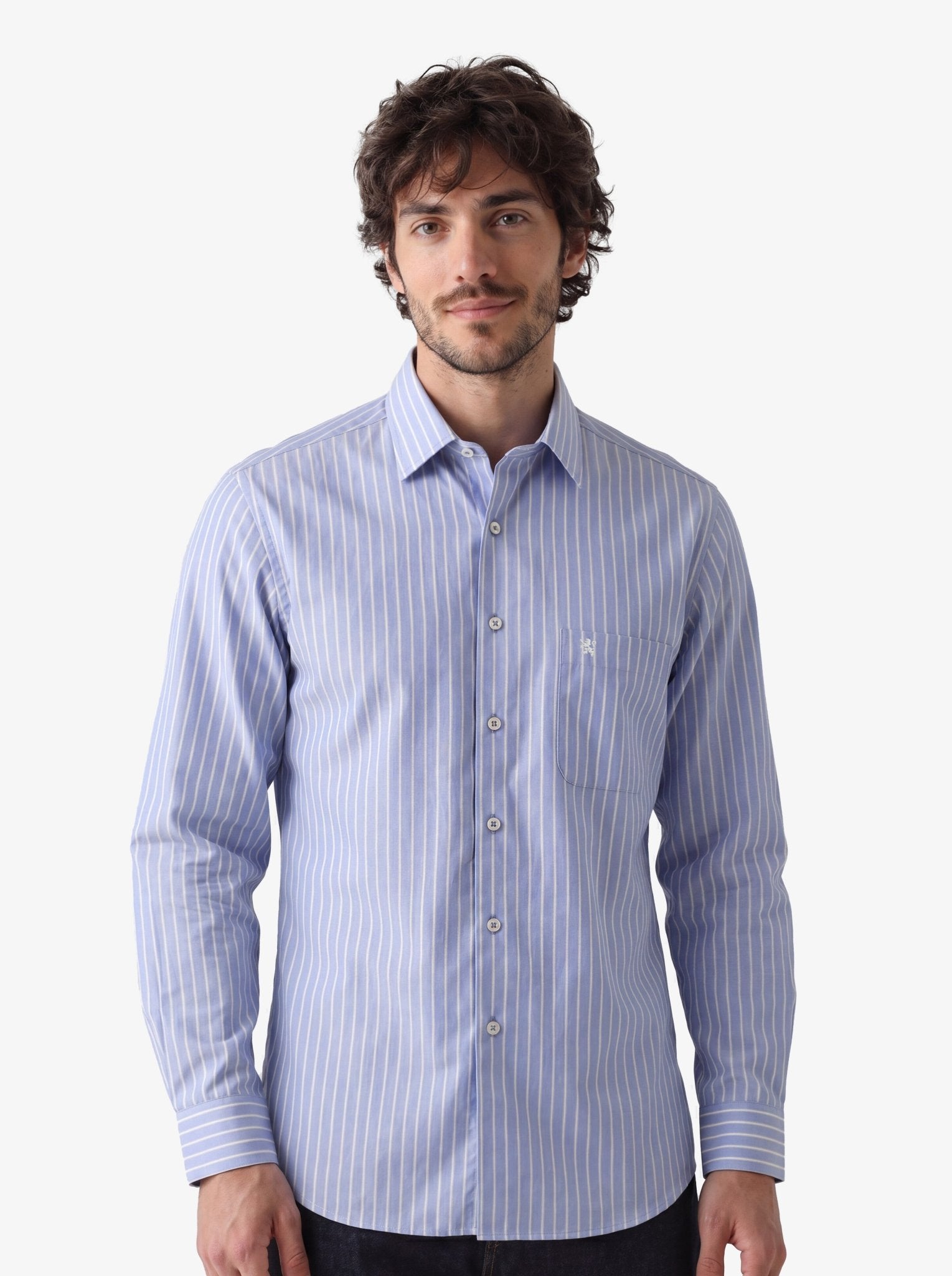 Manchester Camisa Casual Elite 100% Algodón Wrinkle Free - Manchester