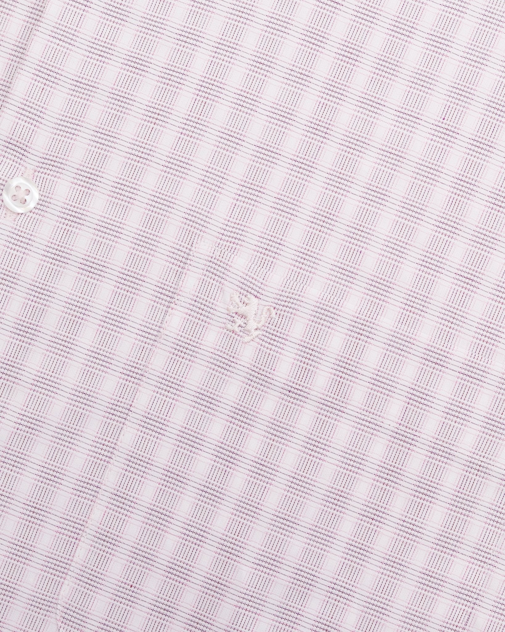 Manchester Camisa Casual Elite 100% Algodón Wrinkle Free Cuadrado Manga Larga - Manchester