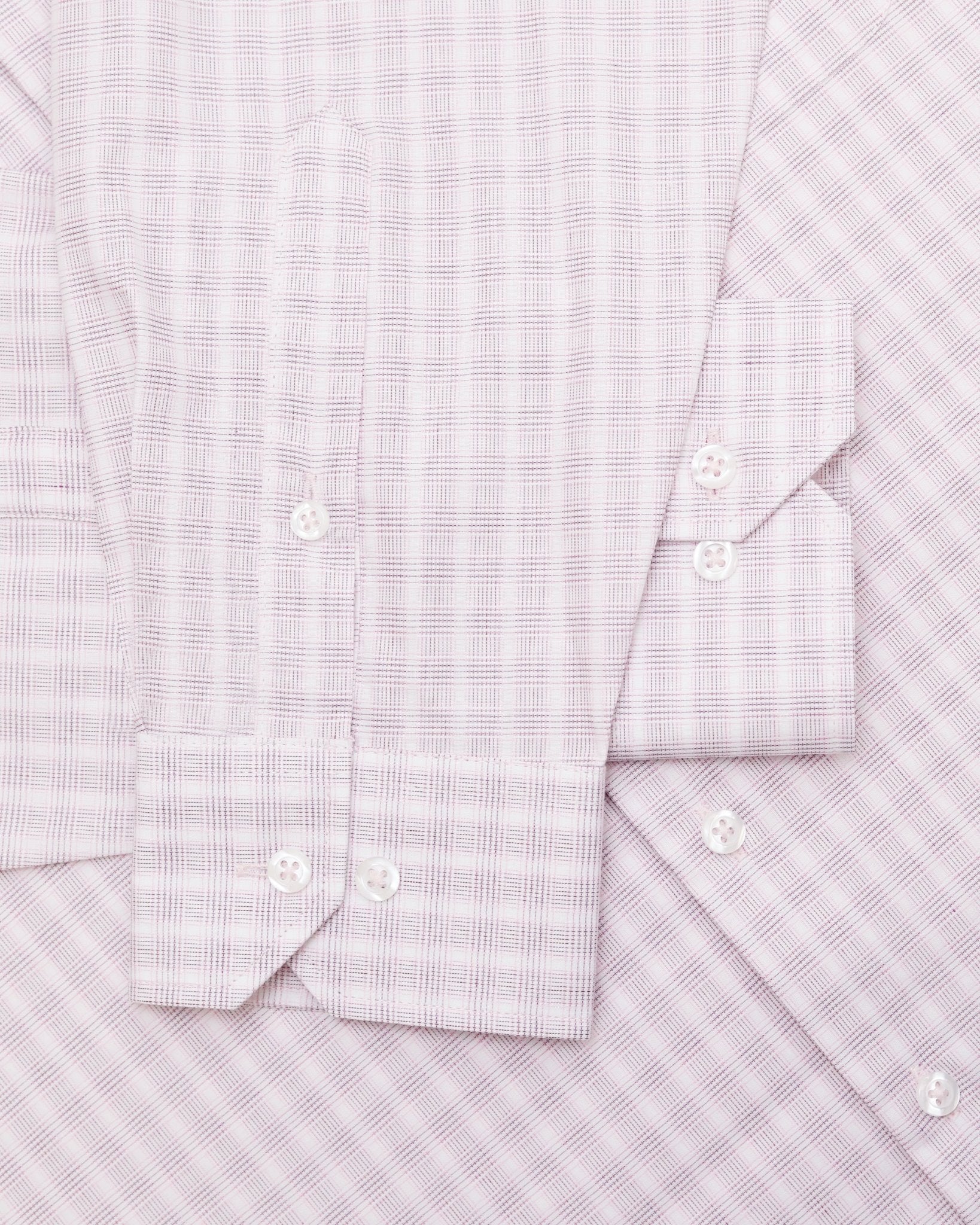 Manchester Camisa Casual Elite 100% Algodón Wrinkle Free Cuadrado Manga Larga - Manchester