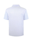 Manchester Camisa Casual Elite 100% Algodón Wrinkle Free Manga Corta - Manchester