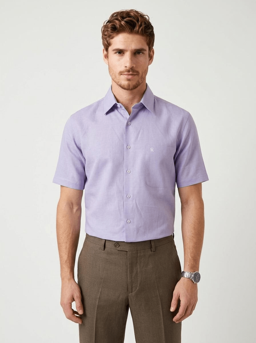 Manchester Camisa Casual Elite 100% Lino - Manchester