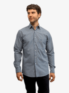 Manchester Camisa Casual Elite Manga Larga con Diseño de Cuadros - Manchester