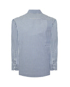 Manchester Camisa Casual Elite Manga Larga con Diseño de Cuadros - Manchester