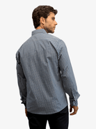 Manchester Camisa Casual Elite Manga Larga con Diseño de Cuadros - Manchester