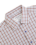 Manchester Camisa Casual Hombre Manga Corta Estampado de Cuadros - Manchester