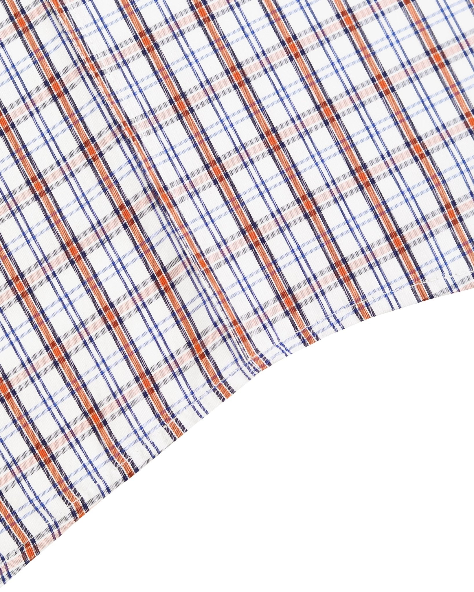 Manchester Camisa Casual Hombre Manga Corta Estampado de Cuadros - Manchester