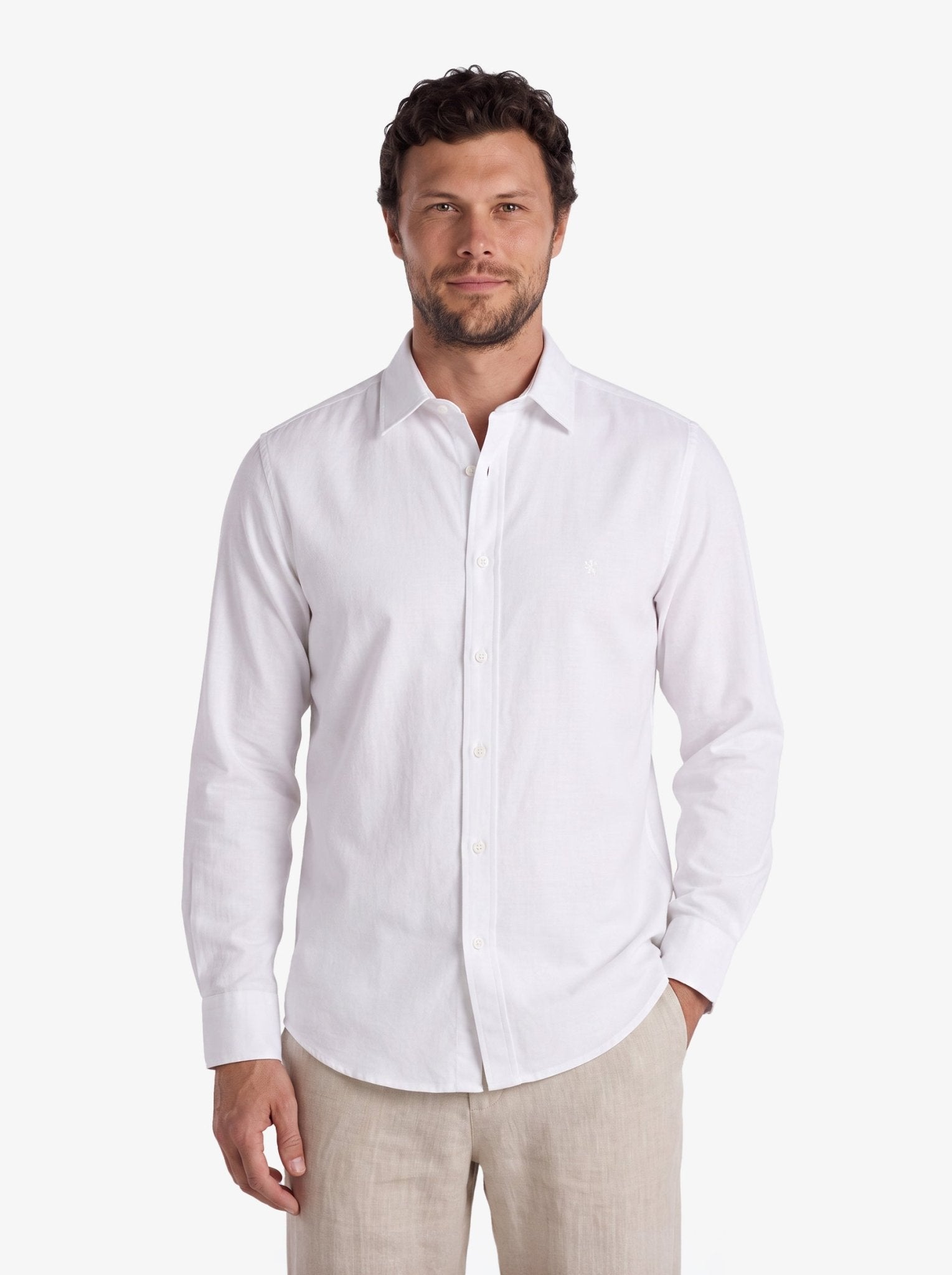 Manchester Camisa Casual Lino-Algodón - Manchester
