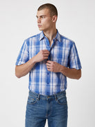 Manchester Camisa Casual Manga Corta Algodón y Poliéster - Manchester