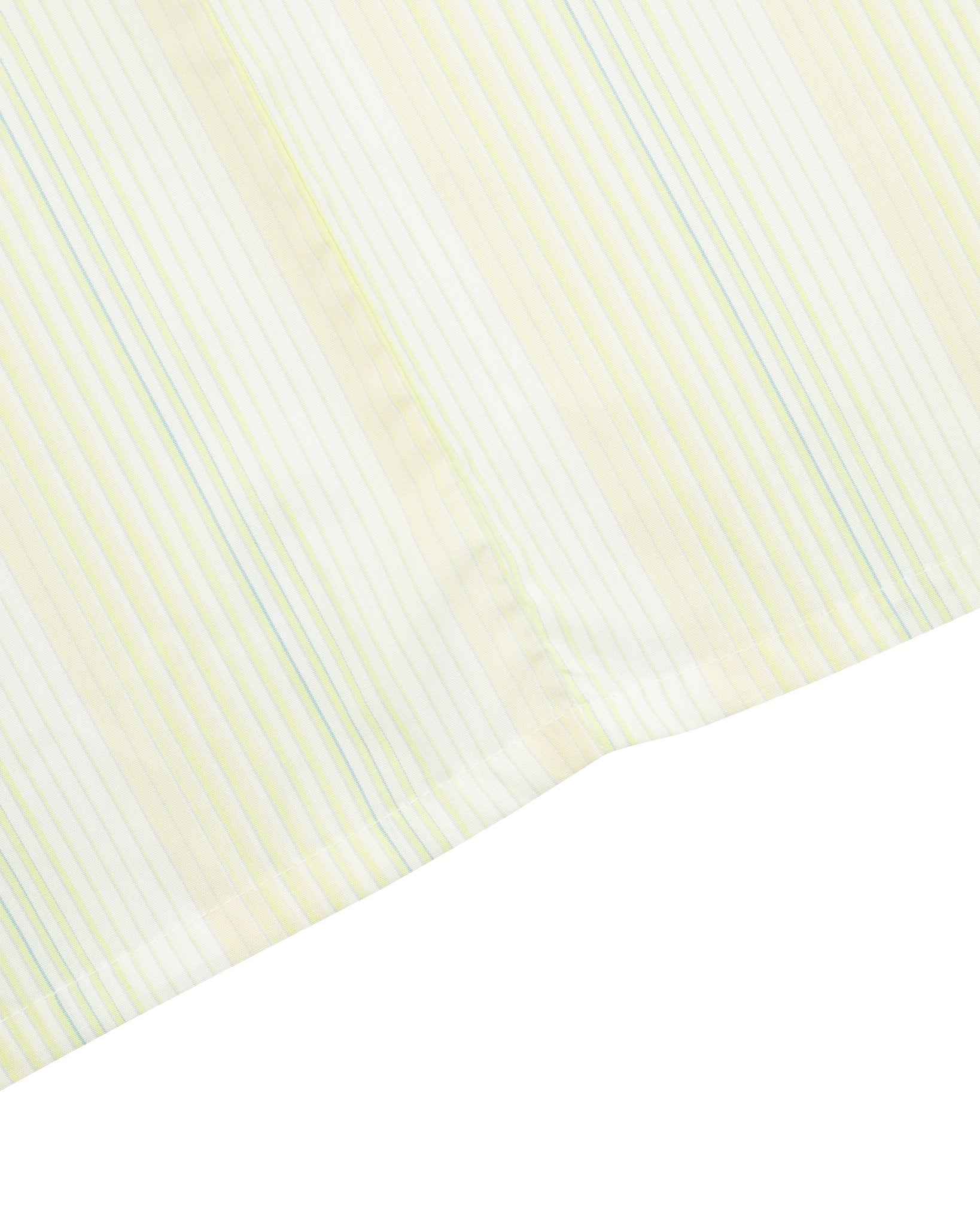 Manchester Camisa Casual Manga Corta con Rayas Finas y Doble Bolsillo - Manchester