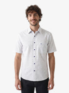 Manchester Camisa Casual Manga Corta Cuadrícula - Manchester