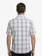 Manchester Camisa Casual Manga Corta Cuadros Modernos - Manchester