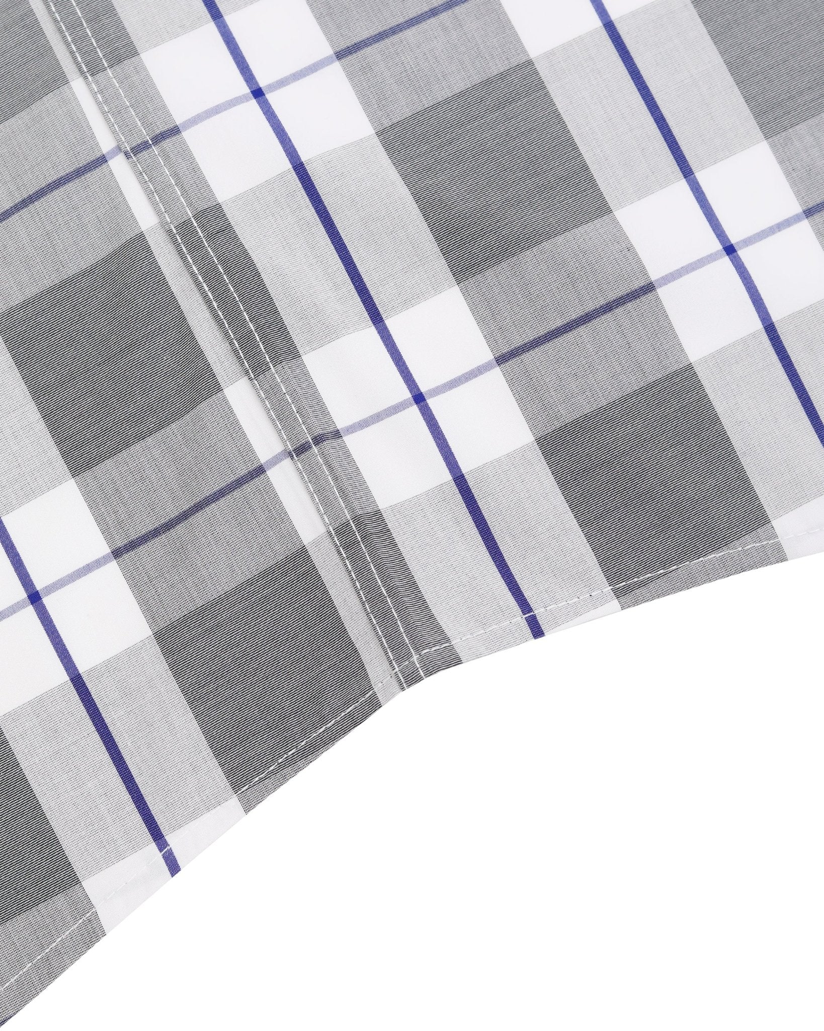Manchester Camisa Casual Manga Corta Cuadros Modernos - Manchester