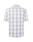 Manchester Camisa Casual Manga Corta Cuadros Modernos - Manchester