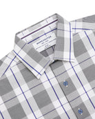 Manchester Camisa Casual Manga Corta Cuadros Modernos - Manchester