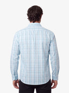 Manchester Camisa Casual Manga Larga de Cuadros Tartán con Doble Bolsillo - Manchester