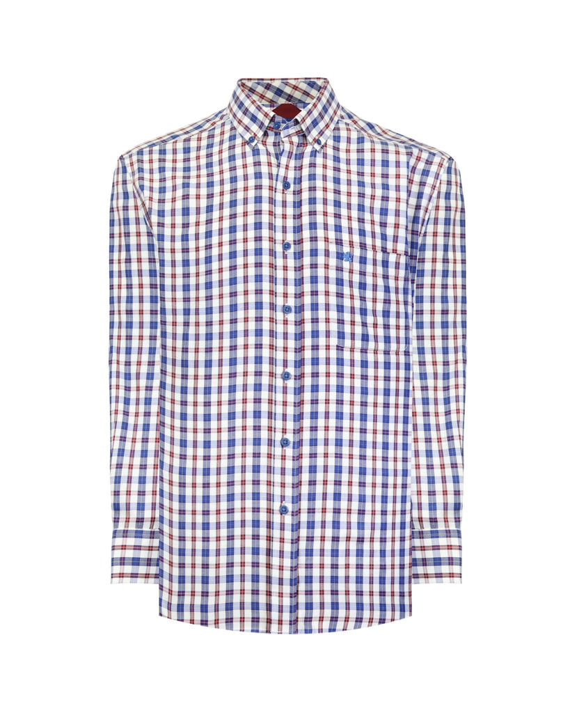 Manchester Camisa Casual Manga Larga Regular Fit - Cuello Button Down - Manchester