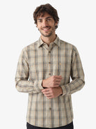 Manchester Camisa Casual Plaid Clásico - Manga Larga - Manchester