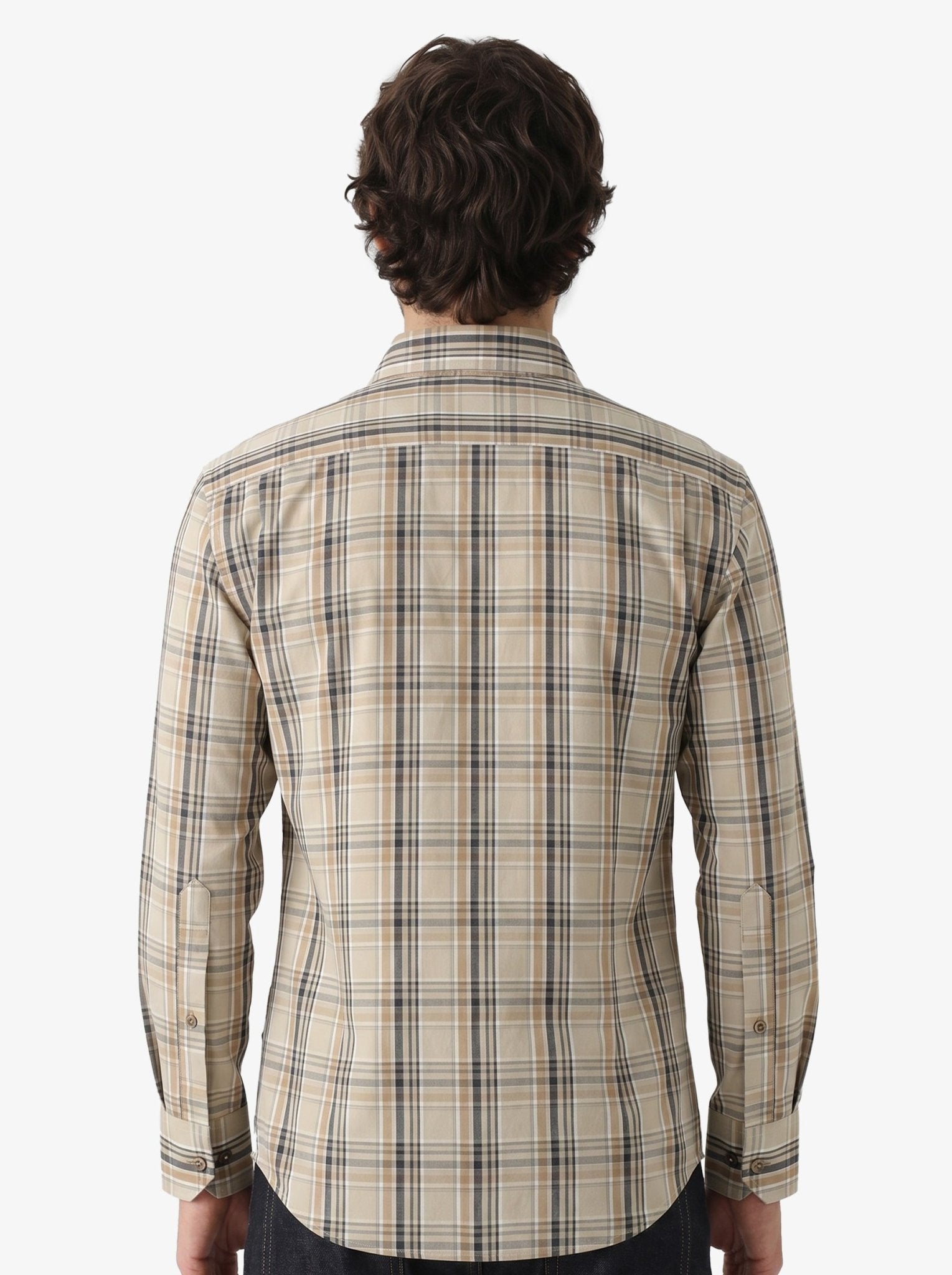 Manchester Camisa Casual Plaid Clásico - Manga Larga - Manchester