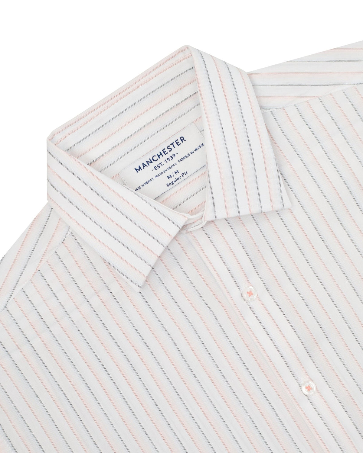Manchester Camisa Casual Rayas Clásicas Manga Corta - Manchester