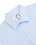 Manchester Camisa Casual Rayas Dos Bolsillos Estilo Moderno - Manchester