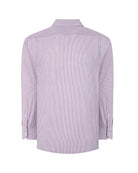 Manchester Camisa Casual Rayas Un Bolsillo Manga Larga - Manchester