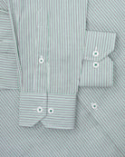 Manchester Camisa Casual Rayas Un Bolsillo Manga Larga - Manchester