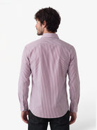 Manchester Camisa Casual Rayas Un Bolsillo Manga Larga - Manchester