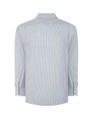 Manchester Camisa Casual Rayas Un Bolsillo Manga Larga - Manchester